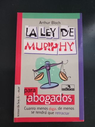 La ley de murphy para abogados