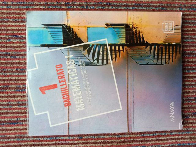 Libro de Matemáticas 1º Bachillerato ANAYA