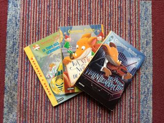 Pack 3 libros Geronimo Stilton