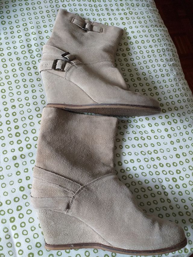Botines cuña