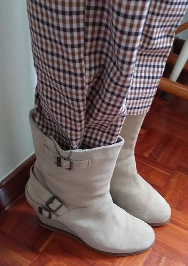 Botines cuña