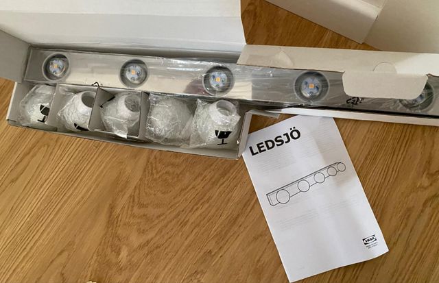 Lampada parete led inox