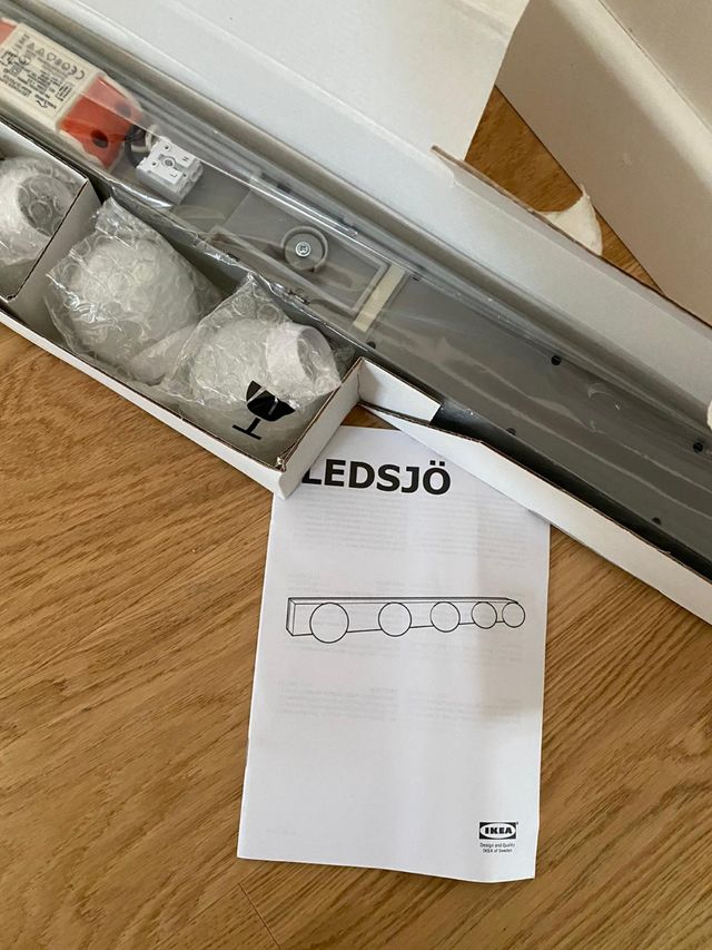 Lampada parete led inox