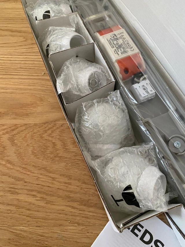 Lampada parete led inox