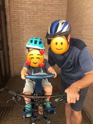 Silla portabebes WeeRide Deluxe para bicicletas