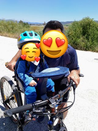 Silla portabebes WeeRide Deluxe para bicicletas