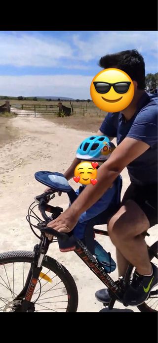 Silla portabebes WeeRide Deluxe para bicicletas