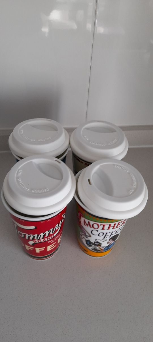 4 Vasos café