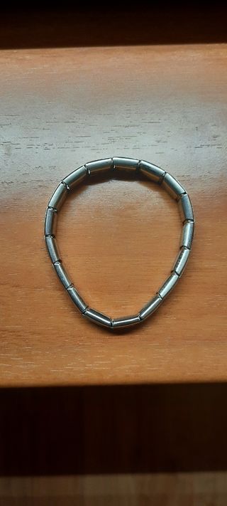 pulsera de acero elastica