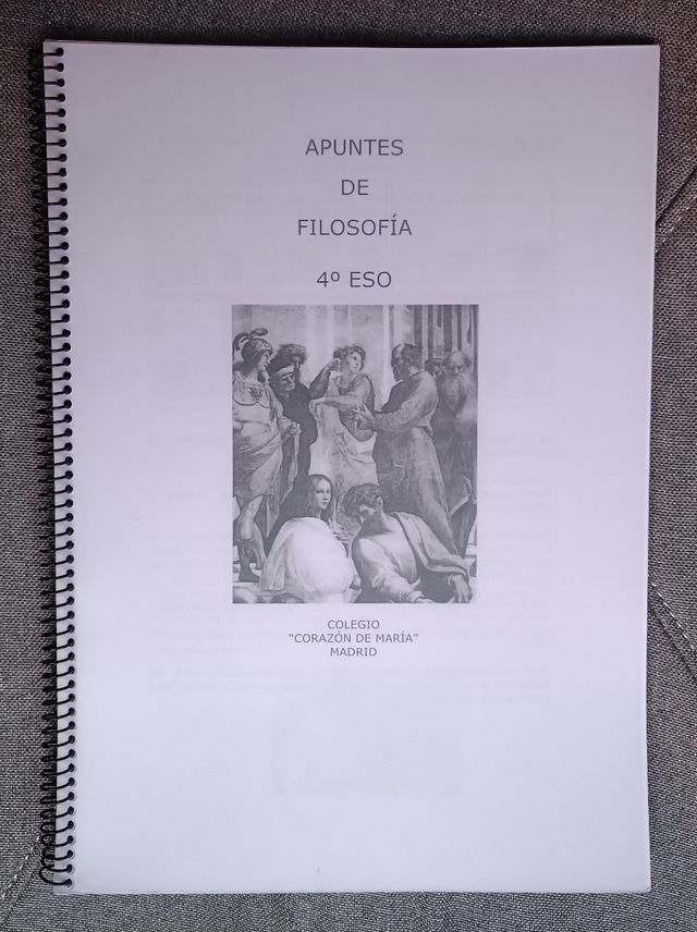 Apuntes de filosofía 4° ESO