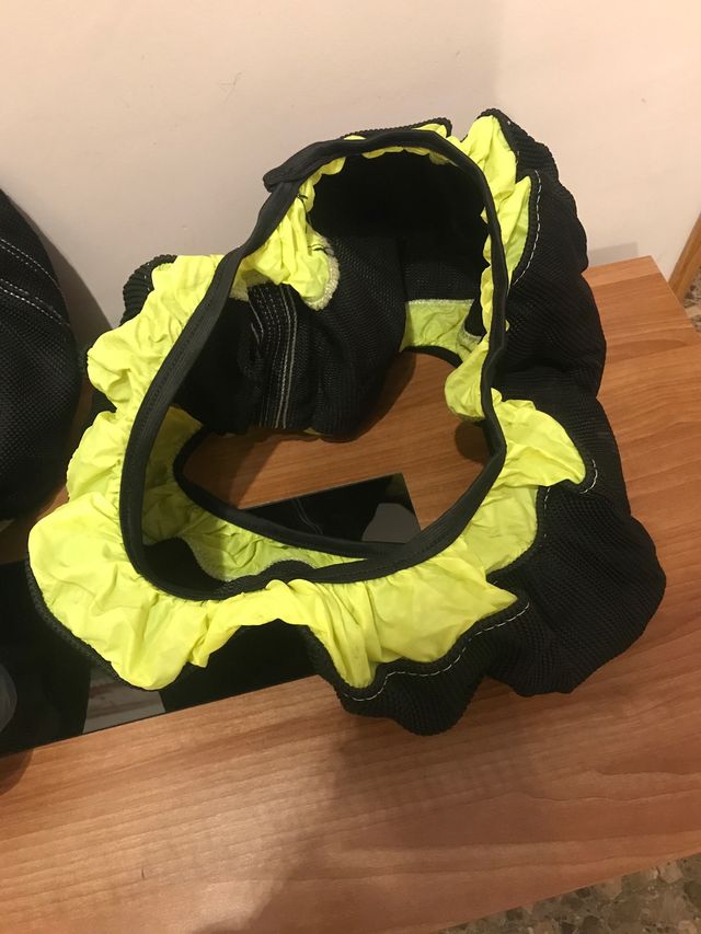 Cadenas de nieve de tela