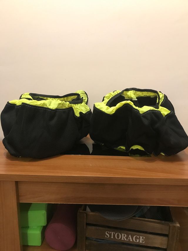 Cadenas de nieve de tela