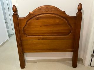 cabecero de madera