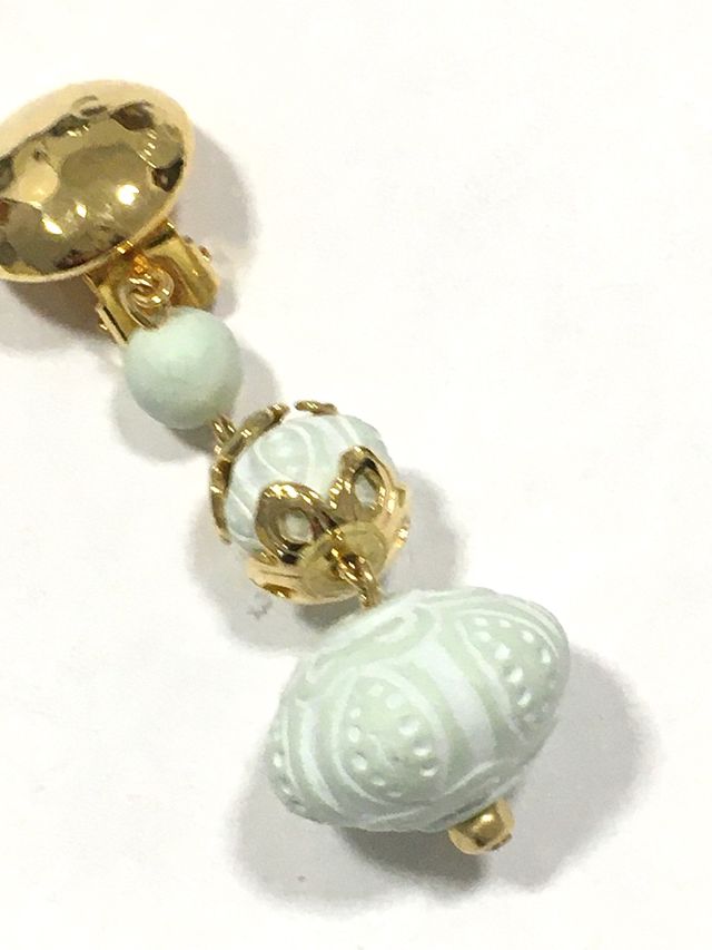 Orecchini a clips vintage Made in Italy