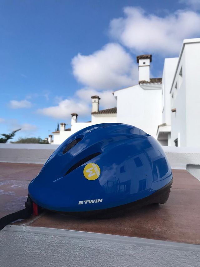 Casco infantil de bicicleta