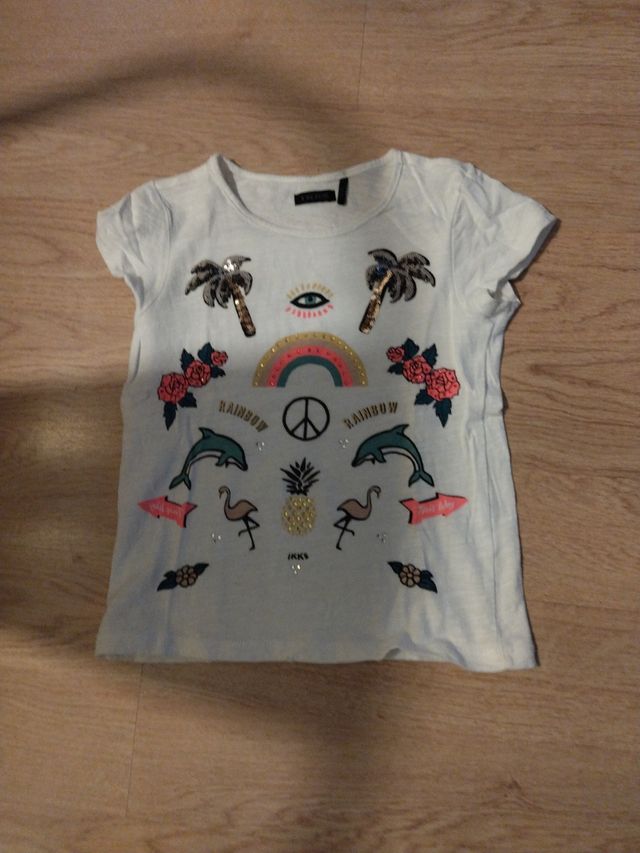 camiseta ikks 6 años