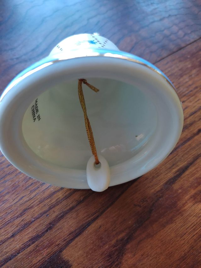 Campana decorativa de porcelana china