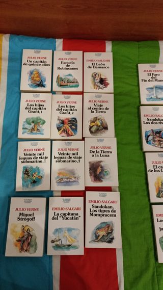 COLECCIÓN J. Verne y E.Salgari