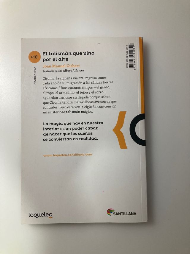 El talismán que vino por el aire