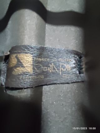 Abrigo negro Mouton 
