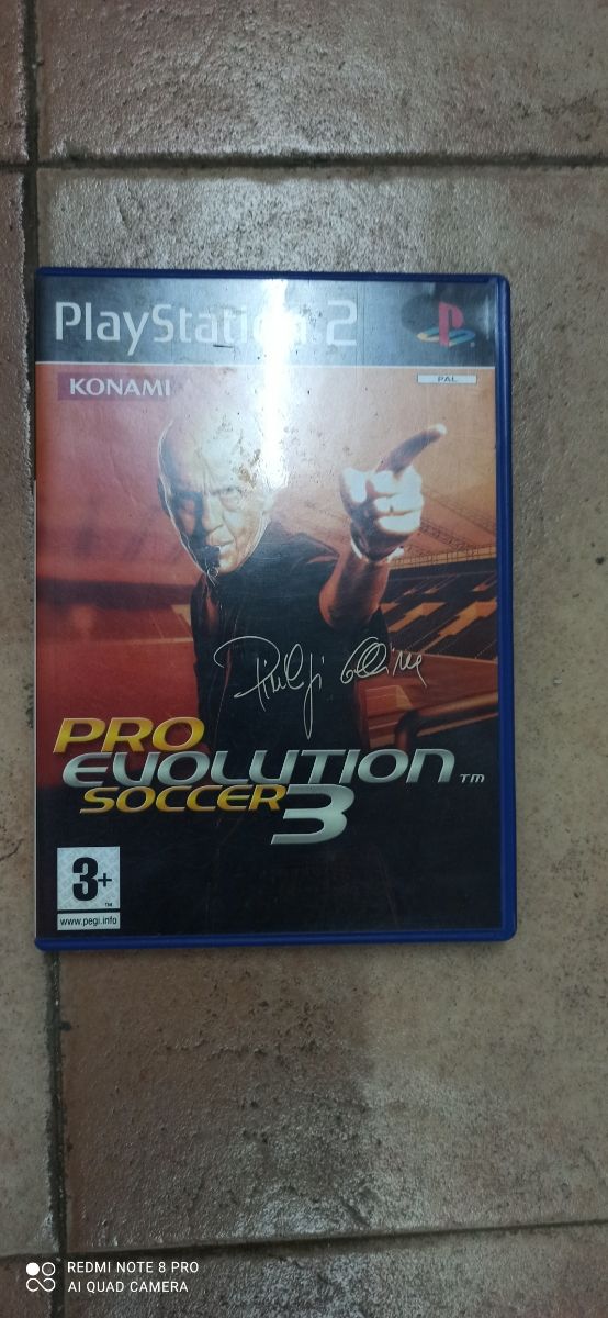 pro Evolution soccer 3 play 2 muy bien cuidado