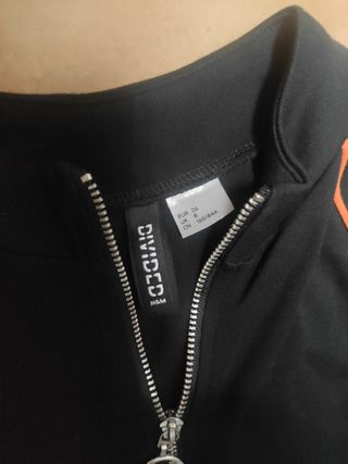 Vestidazo negro cremallera