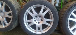 CLS llantas 17" mercedes ruedas Michelin 5x112