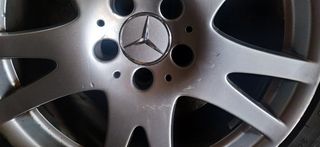 CLS llantas 17" mercedes ruedas Michelin 5x112