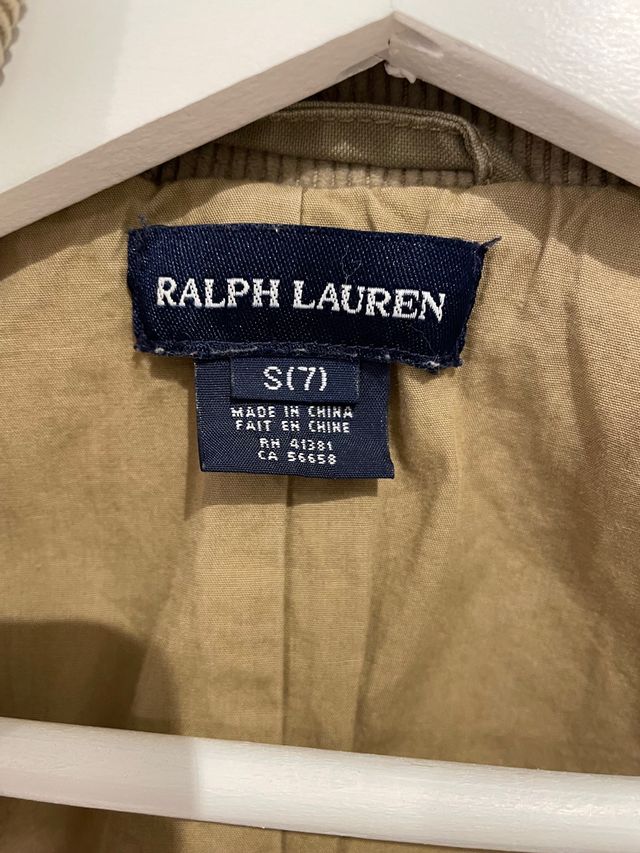 Cazadora Ralph Lauren niña