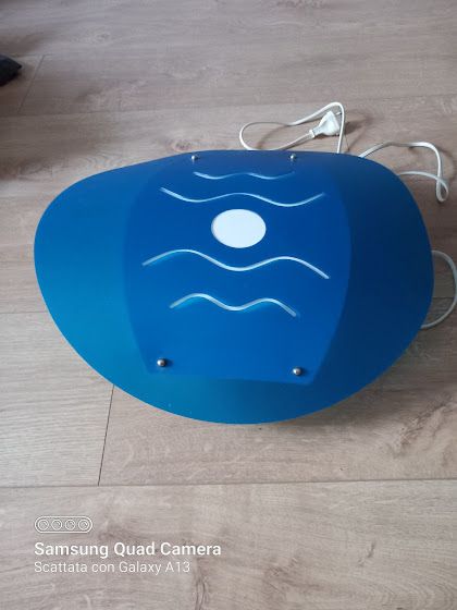 lampada a parete Ikea effetto onda