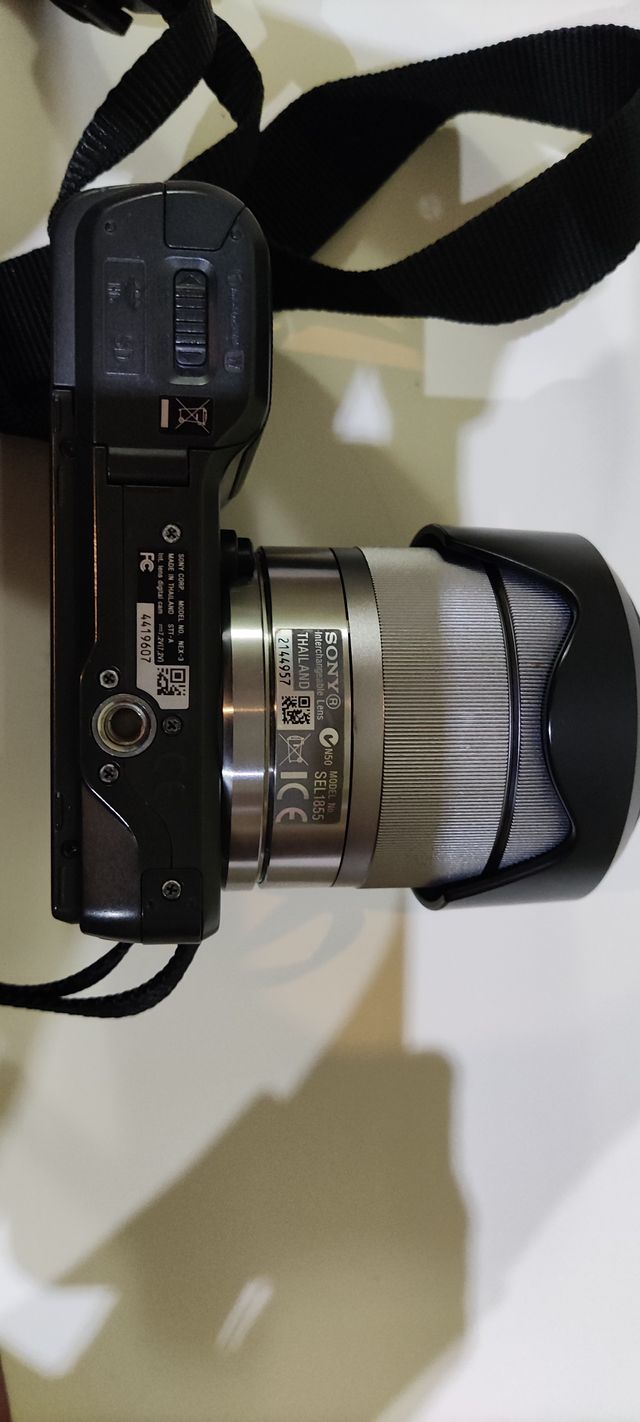 Cámara de fotos sony nex 3