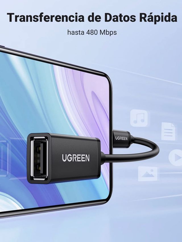 Adaptador Ugreen micro USD 2.0 OTG