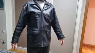 Chaquetón cuero