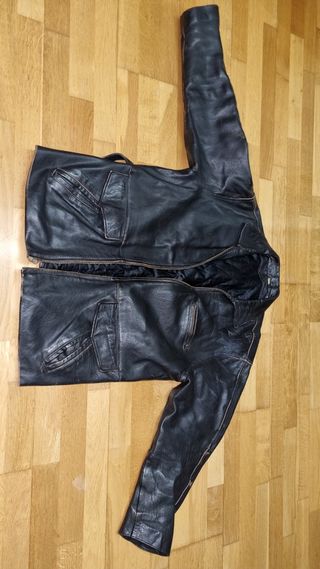 Chaquetón cuero