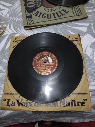 Disco de pizarra 78rpm Pasodoble Taurino