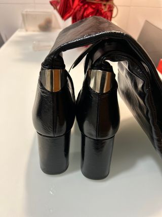 Botas altas Piel negras tacón sin estrenar