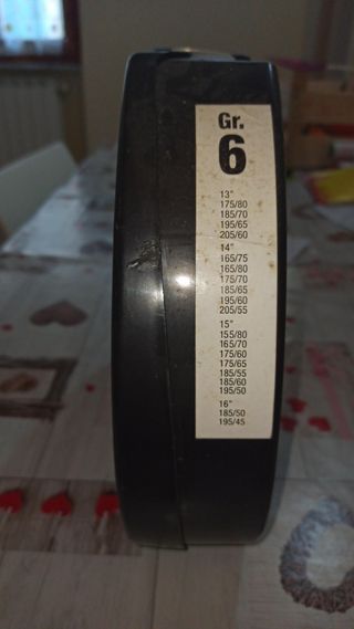 Catene da neve misura 6