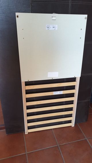 CUNA DE BEBÉ MARCA MI CUNA DE MADERA COLOR BLANCO