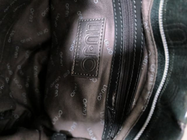 Bolso Liu Jo, gris oscuro de Charol