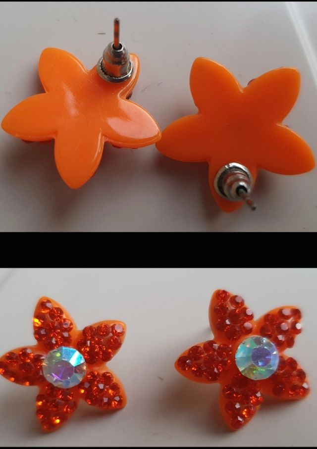 🧡 orecchini brillanti🧡