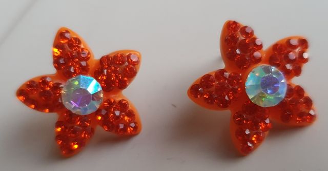 🧡 orecchini brillanti🧡