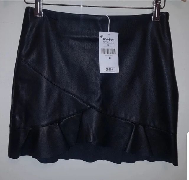 Falda Green Coast efecto piel.