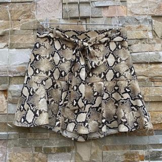 Falda pantalón animal print 