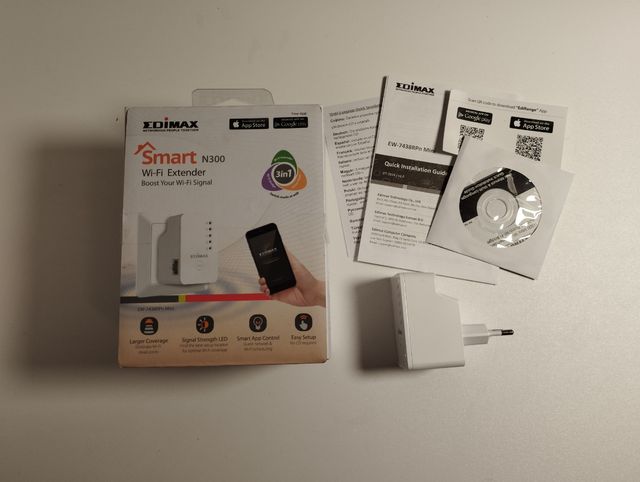 Extensor WiFi Edimax smart N300