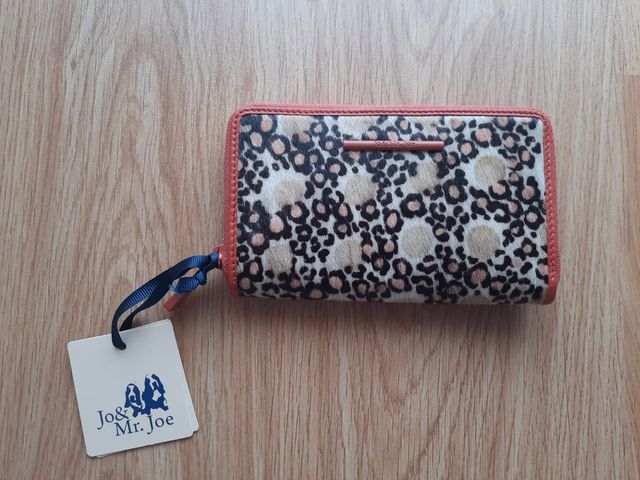 Cartera-monedero de pelo