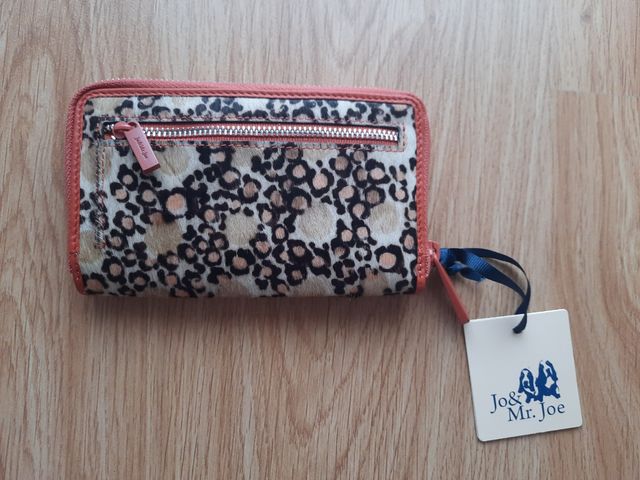 Cartera-monedero de pelo