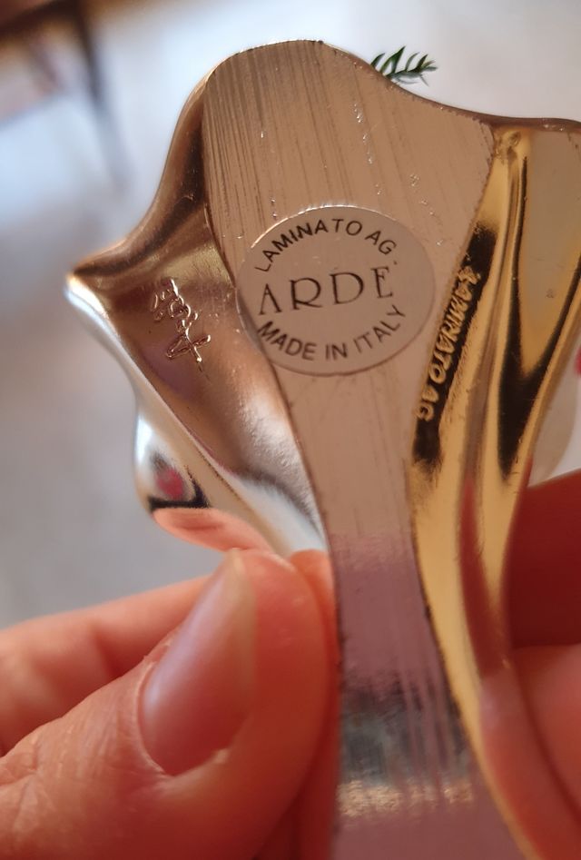 💐 mazzo di fiori placcato in argento 💐