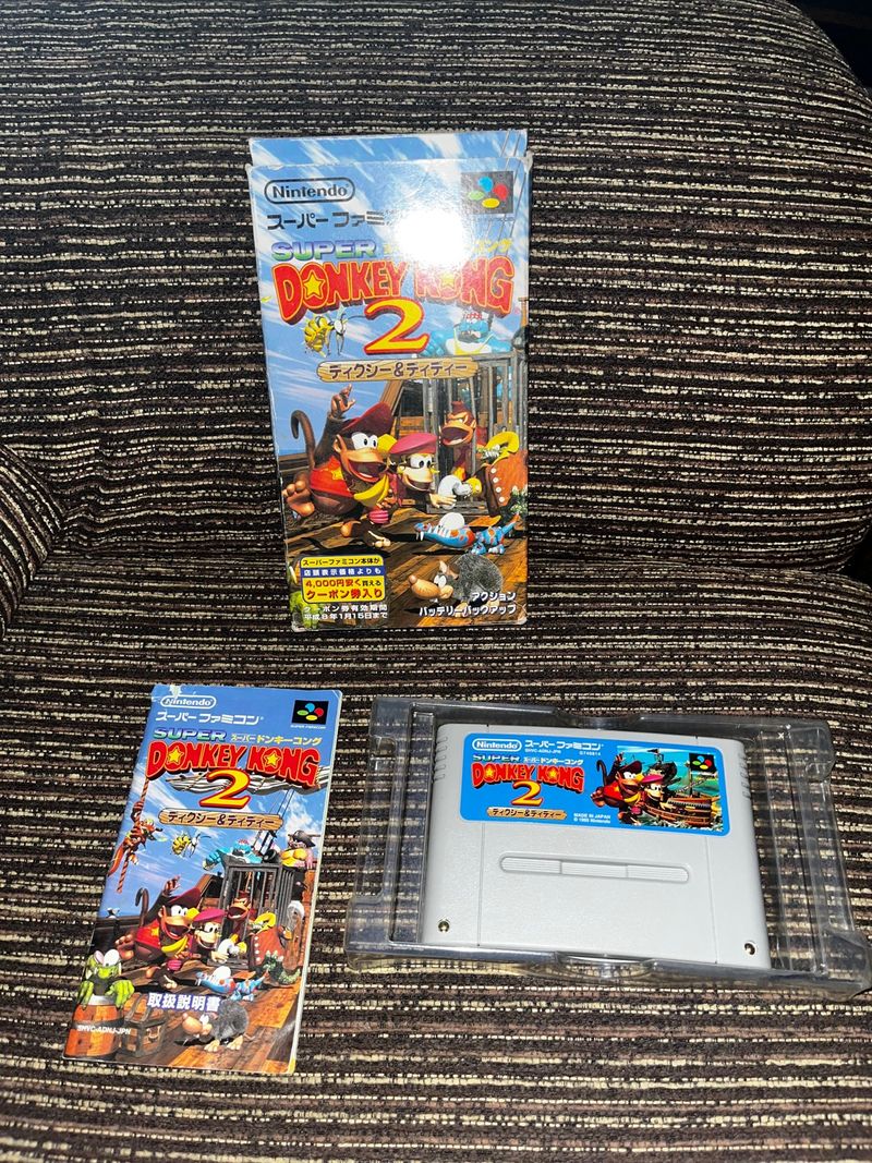 Imagen de Donkey Kong Country 2 SFC JAP SNES