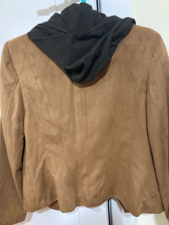 Chaqueta de antelina