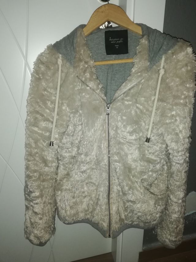 chaqueta abrigo pelo